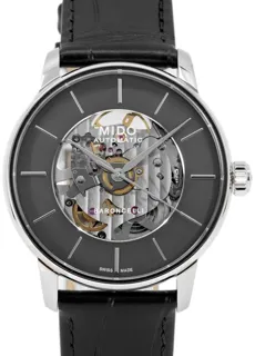 Mido Baroncelli M037.436.16.061.00 Stainless steel Skeletonized