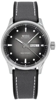 Mido Multifort M038.430.17.081.00 Stainless steel Gray