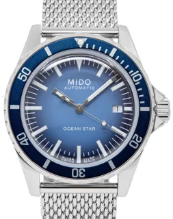 Mido Ocean Star M026.807.11.041.01 Stainless steel Blue