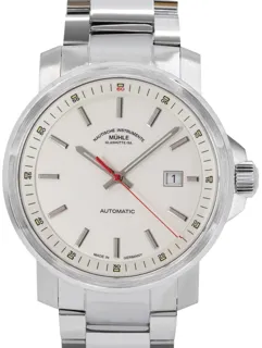 Mühle Glashütte 29er Big M1-25-31-MB Stainless steel White