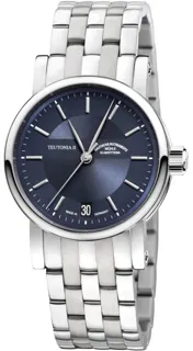 Mühle Glashütte Teutonia Medium M1-30-22-MB Stainless steel Blue