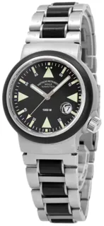 Mühle Glashütte S.A.R. Rescue-Timer M1-41-03-MB Stainless steel and Rubber Black