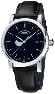 Mühle Glashütte Teutonia IV Bluemoon M1-44-62-LB Stainless steel Blue