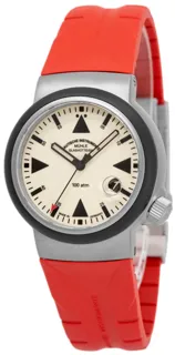 Mühle Glashütte S.A.R. Rescue-Timer M1-41-08-KB-VIII Stainless steel Champagne