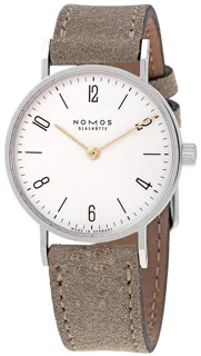 NOMOS Tangente 120 Stainless steel White