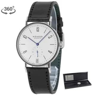 NOMOS Tangente 130 Stainless steel White