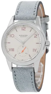 NOMOS Club Campus 708 Stainless steel White