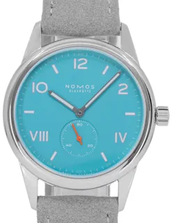 NOMOS Club Campus 724 Stainless steel Blue