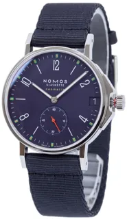 NOMOS Ahoi Neomatik 528 Stainless steel blue