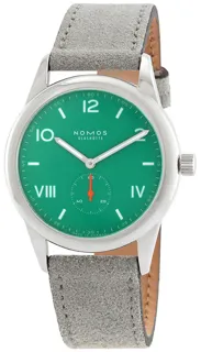 NOMOS Club Campus 726 38mm Stainless steel green