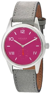 NOMOS Club Campus 728 38mm Stainless steel pink