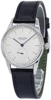 NOMOS Orion 309 35mm Stainless steel White