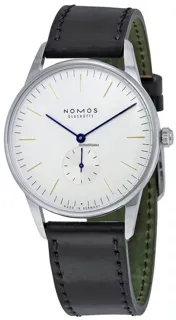 NOMOS Orion 384 38mm Stainless steel White