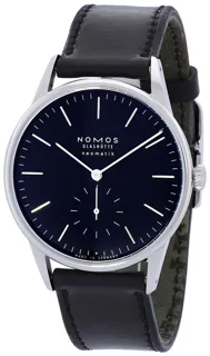 NOMOS Orion Neomatik 346 38mm Stainless steel Black