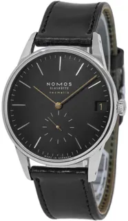 NOMOS Orion Neomatik 366 40.5mm Stainless steel Black