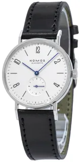 NOMOS Tangente 101 Stainless steel White