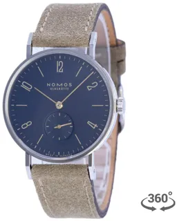 NOMOS Tangente 133 Stainless steel Blue