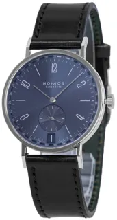 NOMOS Tangente 136 Stainless steel blue