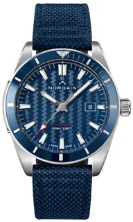 Norqain Adventure N1000C02A/A101 Stainless steel blue