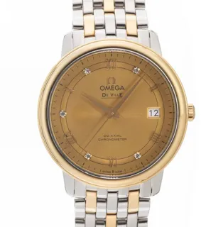 Omega De Ville 424.20.37.20.58.002 37mm Yellow gold Yellow