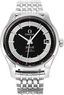 Omega De Ville 431.33.41.21.01.001 41mm Stainless steel Black