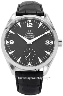 Omega Railmaster 2806.52.37 Stainless steel Black