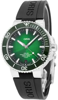 Oris Aquis Date 01 400 7763 4157 07 4 24 74EB Stainless steel Green