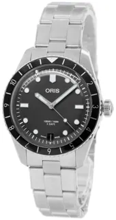 Oris Divers 01 400 7772 4054-07 8 20 18 Stainless steel Black