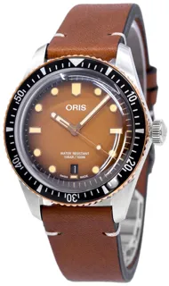 Oris Divers Sixty Five 01 733 7707 4356-07 5 20 45 Bronze Brown