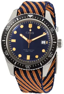 Oris Divers 65 01 733 7720 4035-07 5 21 13 Stainless steel Blue