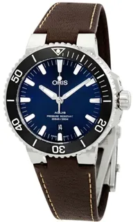 Oris Aquis Date 01 733 7730 4135-07 5 24 10EB Stainless steel Blue