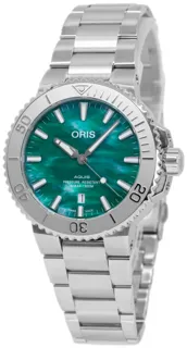 Oris Aquis x Bracenet 01 733 7730 4137-07 8 24 05PEB Stainless steel Green