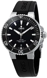 Oris Aquis Date 01 733 7732 4124-07 4 21 64FC Stainless steel Black