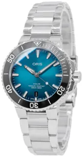 Oris Aquis Date 01 733 7732 4155-07 8 21 05PEB Stainless steel Blue