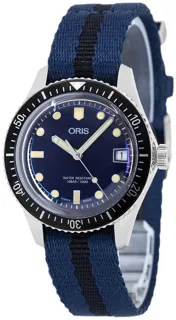 Oris Divers Sixty Five 01 733 7747 4055-07 5 17 28 Stainless steel Blue