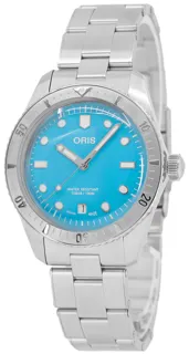 Oris Divers 01 733 7771 4055-07 8 19 18 Stainless steel Blue