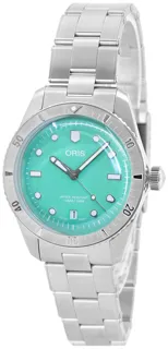 Oris Divers 65 01 733 7771 4057-07 8 19 18 Stainless steel Green