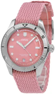 Oris Divers 01 733 7771 4058-07 3 19 04S Stainless steel Red