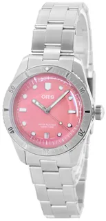 Oris Divers 01 733 7771 4058-07 8 19 18 Stainless steel Red