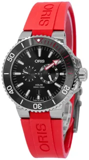 Oris Regulateur "Der Meistertaucher" 01 749 7734 7154-Set Titanium Black