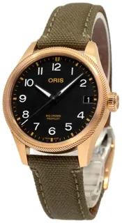 Oris Big Crown ProPilot 01 751 7761 3164-07 3 2003BRLC Bronze Black