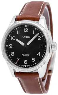 Oris Big Crown ProPilot 01 751 7761 4164-07 6 20 07LC Stainless steel Black