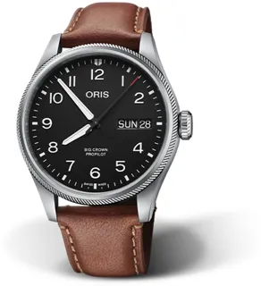 Oris Big Date 01 752 7760 4164-07 5 22 07LC Stainless steel Black