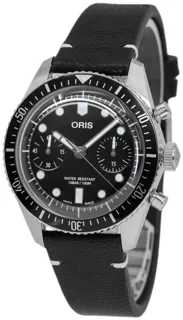 Oris Divers 01 771 7791 4054-07 6 20 01 Stainless steel Black