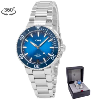 Oris Aquis 01 400 7769 4135-07 8 22 09PEB Stainless steel Blue