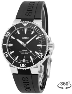 Oris Aquis 01 733 7730 4134-07 4 24 64EB Stainless steel Black