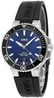 Oris Aquis 01 733 7732 4135-07 4 21 64FC Stainless steel Blue