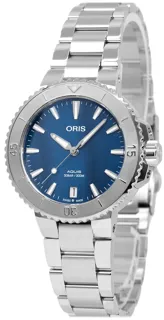 Oris Aquis 01 733 7770 4155-07 8 18 05P Stainless steel Blue