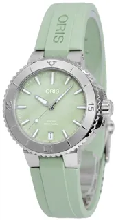 Oris Aquis 01 733 7770 4157-07 4 18 67FC Stainless steel Green