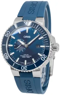 Oris Aquis 01 743 7733 4155-07 4 24 69EB Stainless steel Blue